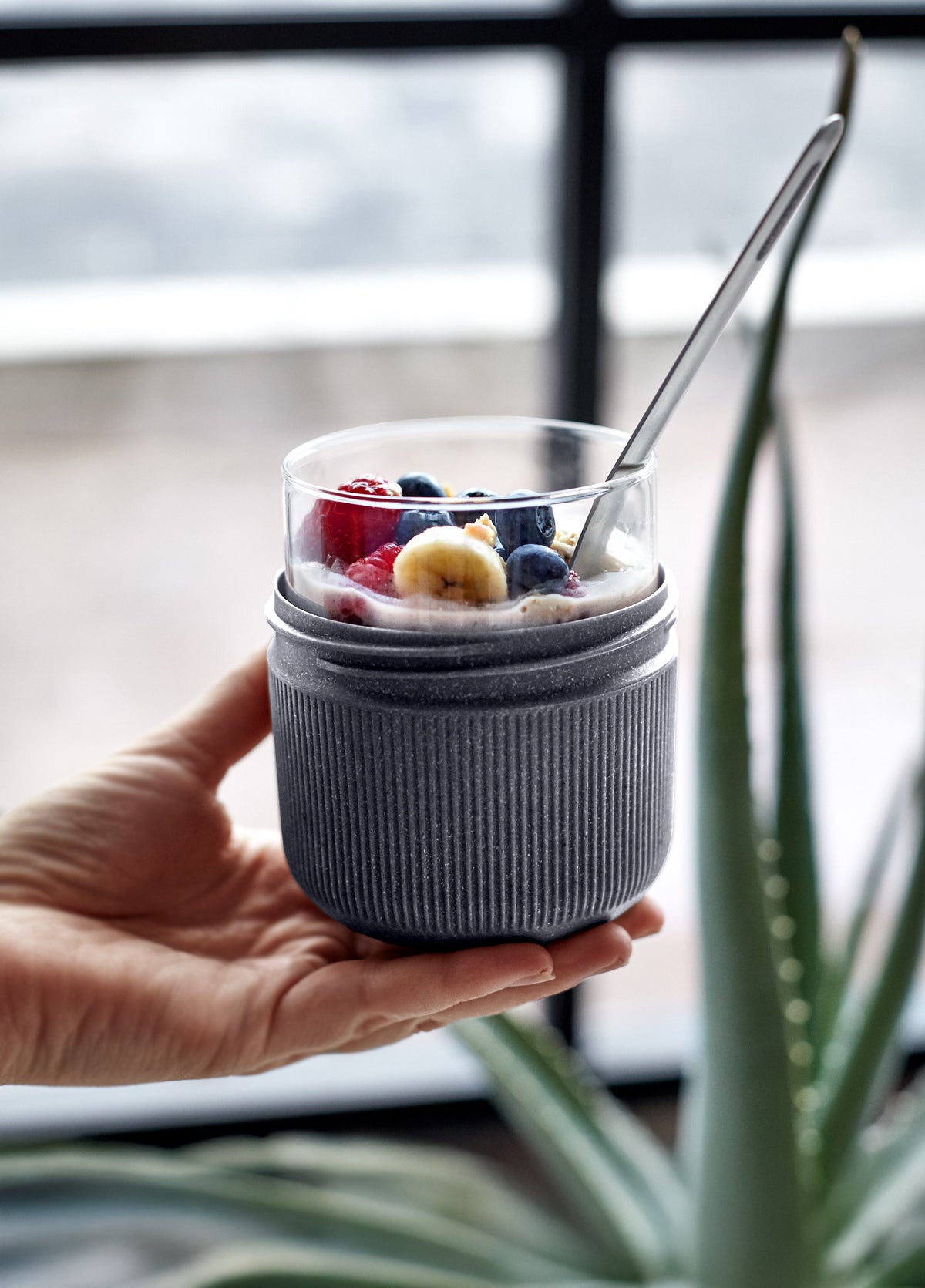 Glass Lunch Pot & Case