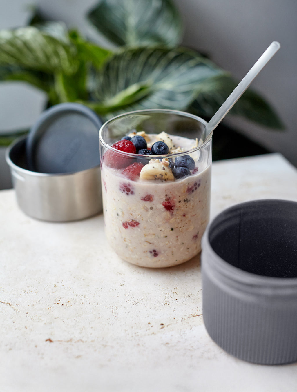 Glass Lunch Pot & Case