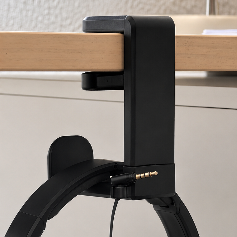 Gancho para auriculares